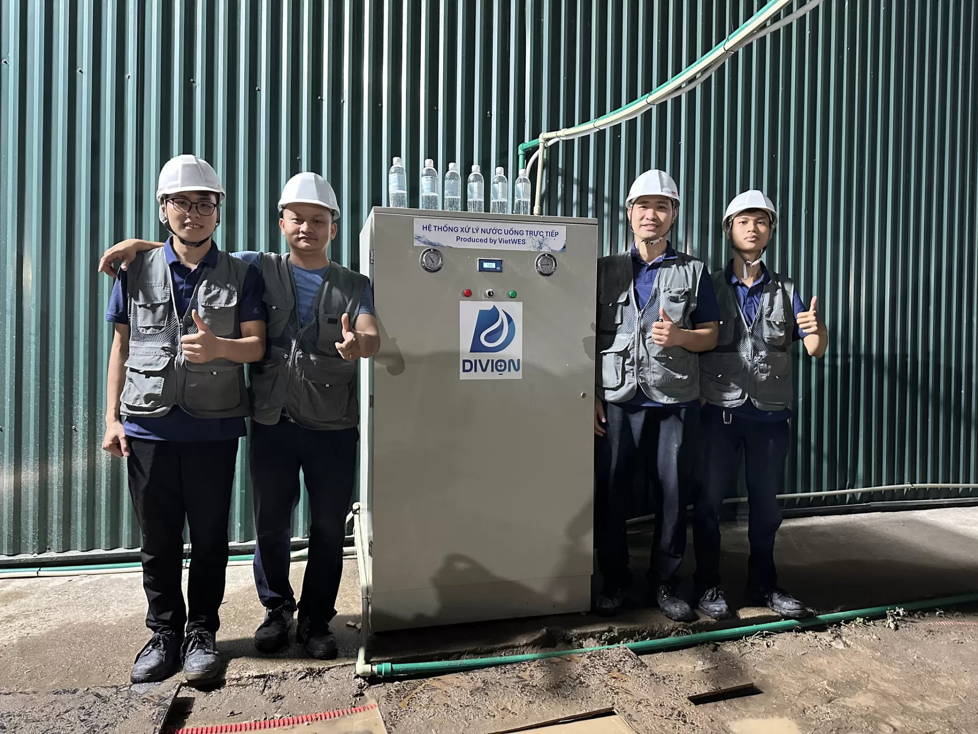 [Nhật ký thi công – 04/04/2026] Hoàn thành lắp đặt hệ thống xử lý nước uống trực tiếp công nghệ RO cho dự án Hạ Long Xanh