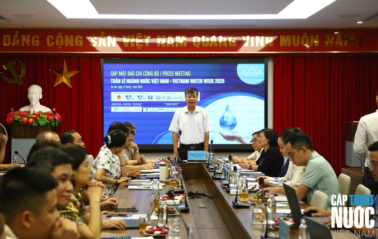 “Ngành Nước trong kỷ nguyên mới” - Chủ đề trọng tâm của Vietnam Water Week 2025